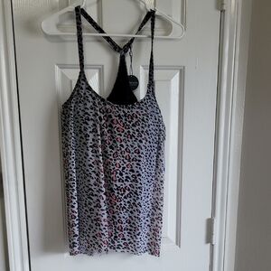 CoCo Reef Lepoard Print Tankini Size 36D